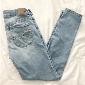 america eagle skinny jeans